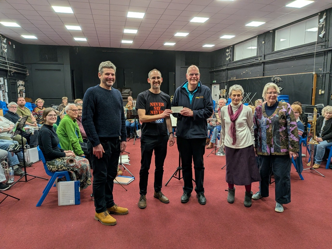 cheque presentation